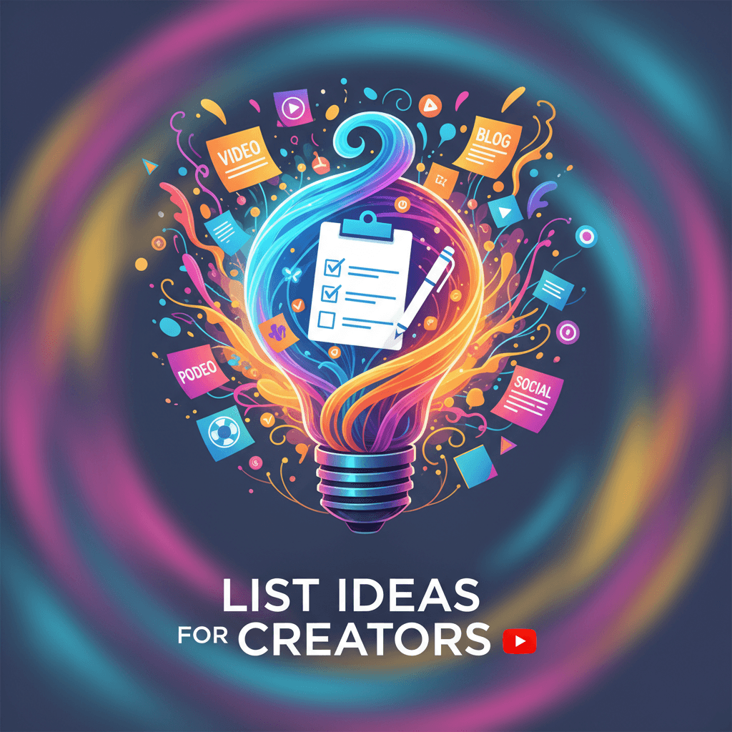 List Ideas for Creators