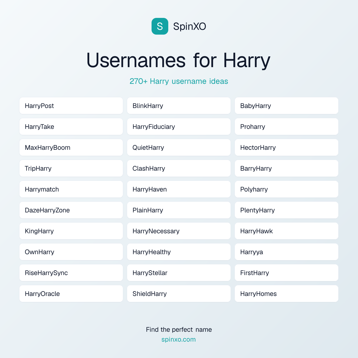 Harry Username Ideas - 270+ Aesthetic, Cute & Cool Names | SpinXO